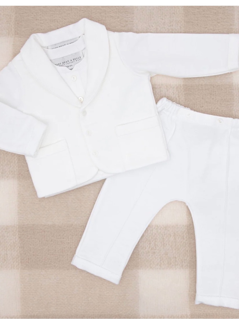 Baby White Baptism suit